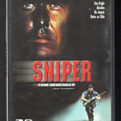 sniper avec tom berenger , billy zane dvd