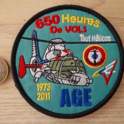 aéronavale écusson collection CEV Centre d'Essais en Vol hélicoptère air insigne