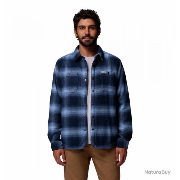 Chemise Chaude de Randonne Columbia "WINDWARD II SHIRT JACKET" L Bleu