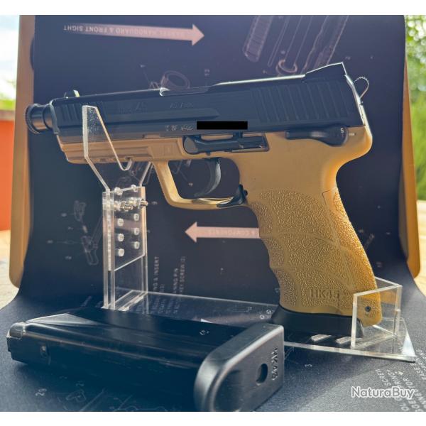 HK 45 TACTICAL Filet + modrateur de son B&T Impuls IIA