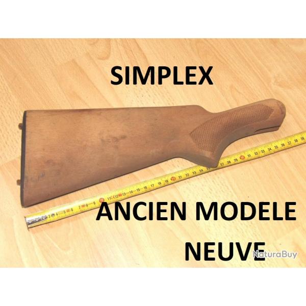 crosse neuve SIMPLEX ancien modle + plaque de couche MANUFRANCE  vernir - VENDU PAR JEPERCUTE