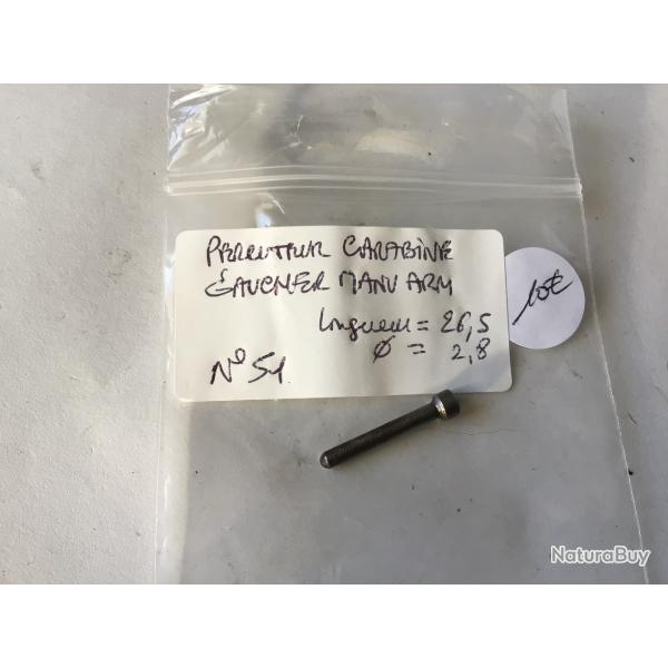 VENDU PAR LE-CUIRASSIER N51 PERCUTEUR POUR CARABINES GAUCHER MANU ARM TOUS CALIBRES