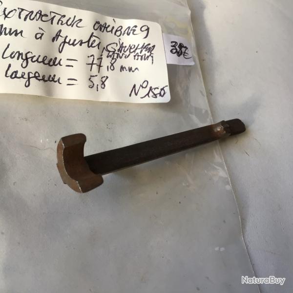 VENDU PAR LE-CUIRASSIER  N156 EXTRACTEUR POUR CARABINE GAUCHER MANU ARM CALIBRE 9 MM