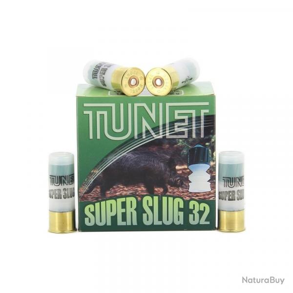 Cartouches Tunet Super Slug 32g BJ - Cal.12 x1 boite