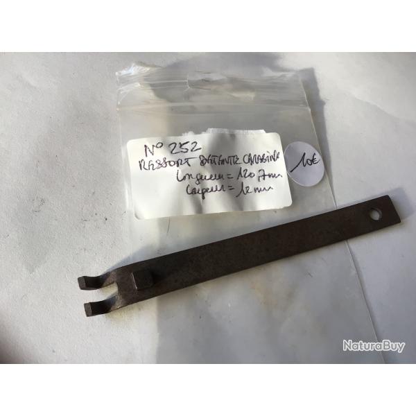 VENDU PAR LE-CUIRASSIER  N252 RESSORT DE DETENTE CARABINE GAUCHER MANUARM TOUS CALIBRES