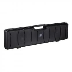 Mallette rigide pour armes longues 120 cm - noire (vf25)