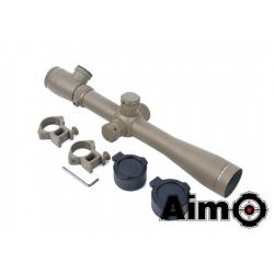 Lunette de visée 3.5-10x40E-SF avec montage, noir - Aim-O AO5305-DE