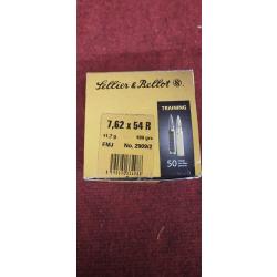 50 MUNITIONS 7,62X54R - FMJ - 180GRS
