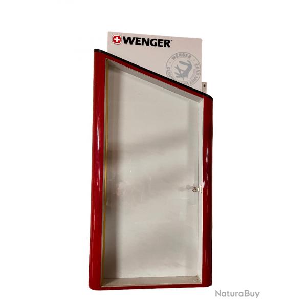 Vitrine Murale pour collectionneur de couteaux