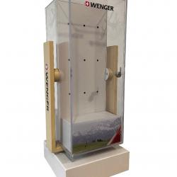 Vitrine Rotative pour collectionneur de couteaux