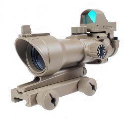 Lunette Acog 4x32 avec Mini Dot TAN - AO5320-DE