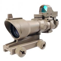 Lunette ACOG 4x32 avec mini point TAN - AO5317-DE