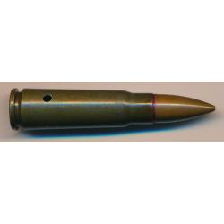 (10471)  Une 7,62x39 Russe fabrication pologne étui acier laqué marquage 21 70