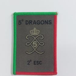 Patch 5ème Régiment de Dragons