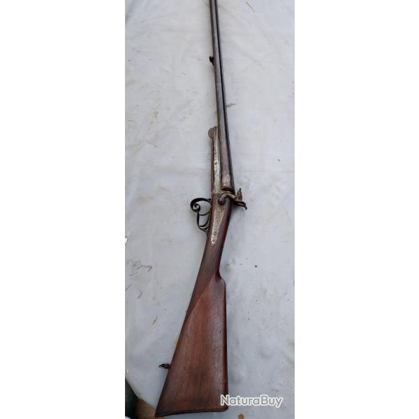 Fusil juxtapos  broche