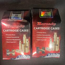 2x 50 douilles neuves Hornady cal 300 Win mag.
