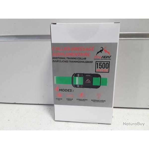 Collier de dressage supplmentaire Prohunt 1500m