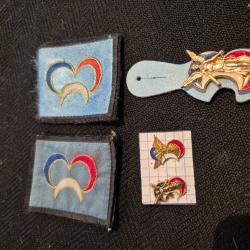 3° DIV / 3° BLB/ 3° DB.Insignes et badges.