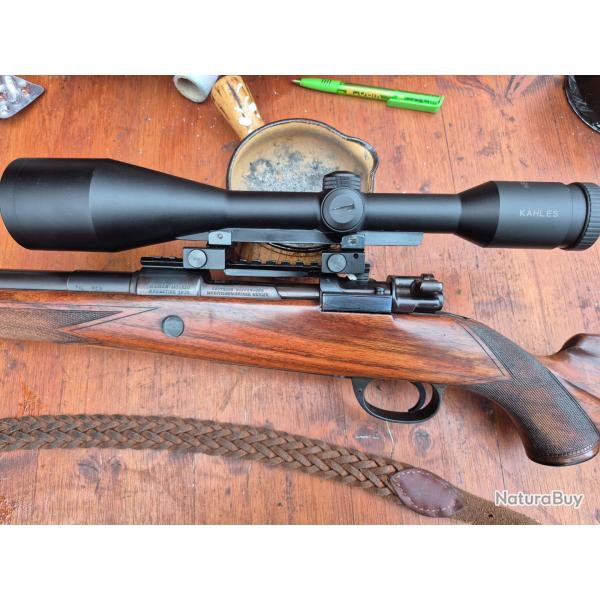 Vends carabine mauser .compltement refaite  neuf par un armurier pro.le canon et neuf passe au ban