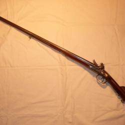 FUSIL DE CHASSE A SILEX JUXTAPOSE  « COULAUX FRERES MUTZIG » 1800/1810