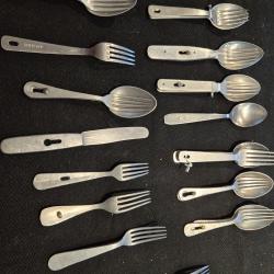 Lot de couverts de l'armée française