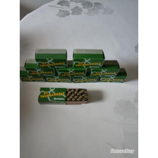 A vendre lot 500 balles 22 lr remington