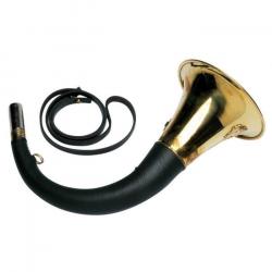 Corne Cintrée Januel en Laiton Gainée - 50 cm - 50 cm