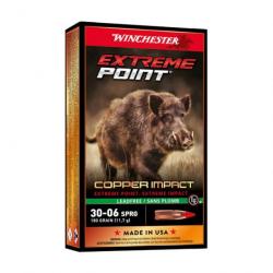 Munitions Winchester Extreme Point Copper Impact 11.7g 180gr - Cal. 30-06 x2 boites