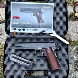 PISTOLET SIG SAUER 1911 22   calibre 22 lr