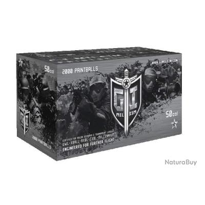 Annonce billes paintball : Billes Paintball GI Sportz Cal .50 x 2000