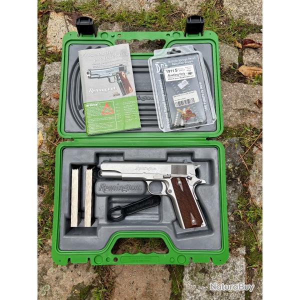 PISTOLET REMINGTON 1911 R1 S INOX CALIBRE 45 ACP le 1911 A1 moderne