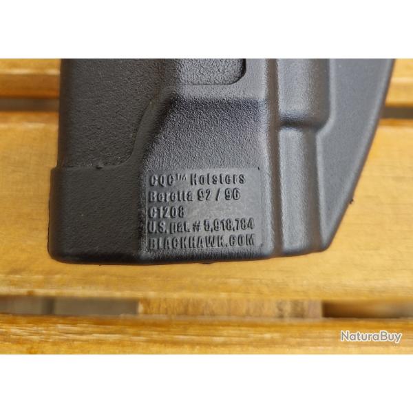 Blackhawk Hoster CQC Beretta 92/96/M9 droitier