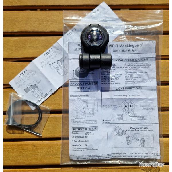 Adventure Lights VIP IR Gen 4 Mockingbird