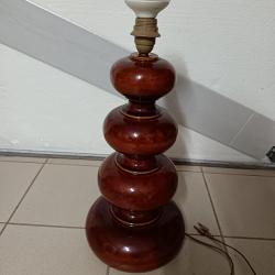 Pied de lampe vintage ceramique