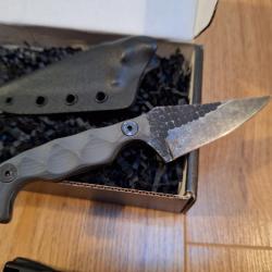 Couteau Mini1 Stroup Knives gris
