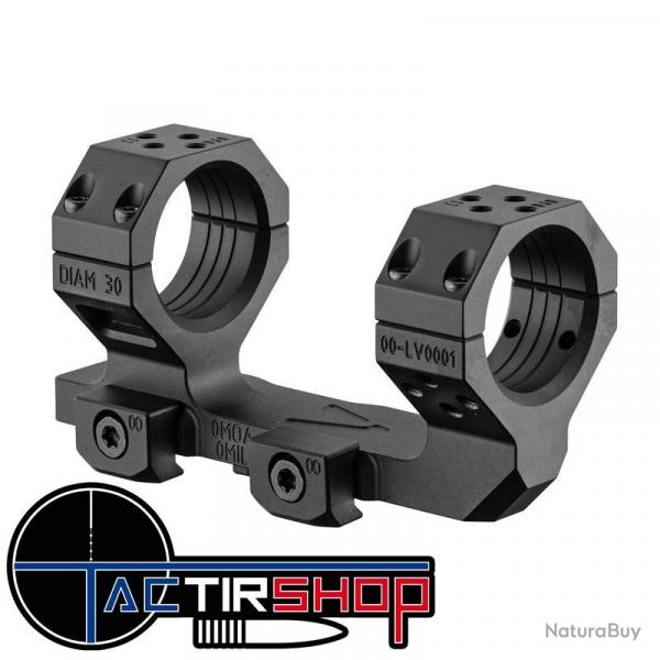 Montage Cantilever Audere Levitas picatinny diamtre 30 mm hauteur 40 mm axe lunette