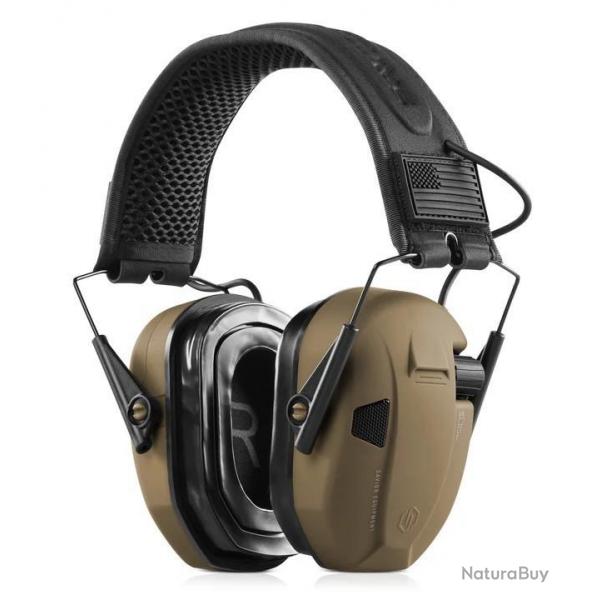 Savior Casque Antibruit Electroniques Tan