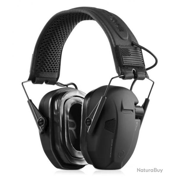 Savior Casque Antibruit Electroniques Noir
