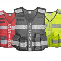 Gilet MULTIPOCKETS ZEBRA Ready 24 EN17353 NOIR