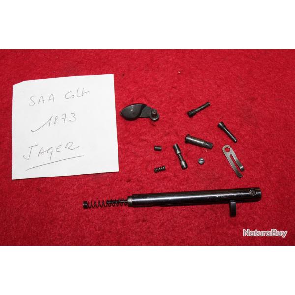 Lot de pices non classes pour revolver JAGER, type Colt SAA
