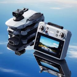 PROMO Drone GPS 8K HD, Caméra 6K FPV WiFi 5G, Évitement Obstacles 360° 30min Vol, Télécommande écran