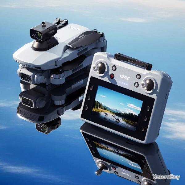 PROMO Drone GPS 8K HD, Camra 6K FPV WiFi 5G, vitement Obstacles 360 30min Vol, Tlcommande cran