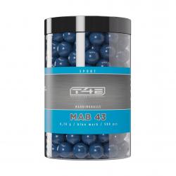 Munition Umarex T4E Billes PEINTURE BLEUE CAL.43 X500