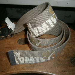 ceinture sangle coton kaki