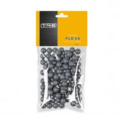 Munition Umarex T4E Billes SYNTHETIQUES pour plinking CAL.68 X100 PRACTICE PLB 68