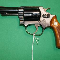 Revolver Smith & Wesson Mod.36 en 38 Spécial canon de 3", capacité 5 coups