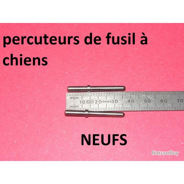 paire de percuteurs fusil  chiens type LEFAUCHEUX (voir dimensions) - VENDU PAR JEPERCUTE (D25B46)