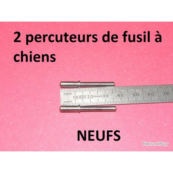 paire de percuteurs fusil  chiens type LEFAUCHEUX (voir dimensions) - VENDU PAR JEPERCUTE (D25B48)