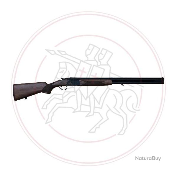 FUSIL SUPERPOSE HUGLU EAGLE 12-76 canon 71cm gravure faisan livre bascule noire