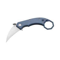Boker Couteau HEL Karambit Blue/Grey - Lame 61 - Manche G10 - Clip